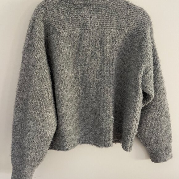Le Bon Shoppe Quarter Zip Fuzzy Sweater - Picture 6 of 6